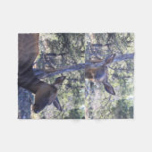 Moose Fleece Deken (Voorkant (Horizontaal))