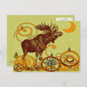  Moose Gifts Briefkaart (Voorkant / Achterkant)