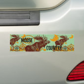  Moose Gifts Bumpersticker (Op auto)