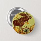 Moose Gifts Ronde Button 5,7 Cm (Voorkant /achterkant)