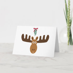 Moose Head_Meet Me onder de Moezel! Feestdagen Kaart
