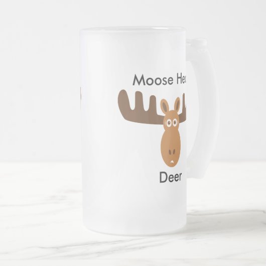 Moose Head_Moose Head Deer Matglas Bierpul (Voorkant rechts)