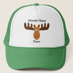 Moose Head_Moose Head Deer Trucker Pet