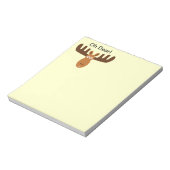 Moose Head_Oh Beste, aangepaste dingen om lijst te Notitieblok (Gedraaid)