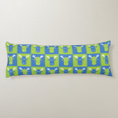 Moose Head Pop Art body coussin (Dos)