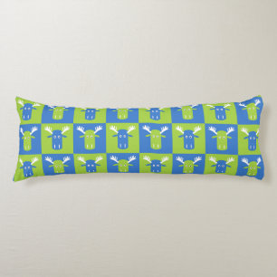 Moose Head Pop Art body pillow Lichaamskussen