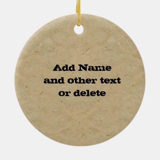 Moose Hockey - 2-zijdig Ornament (Achterkant)