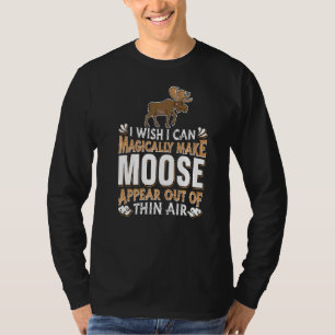 Moose Hunting Magic Wapiti Canada Magische Herten T-shirt