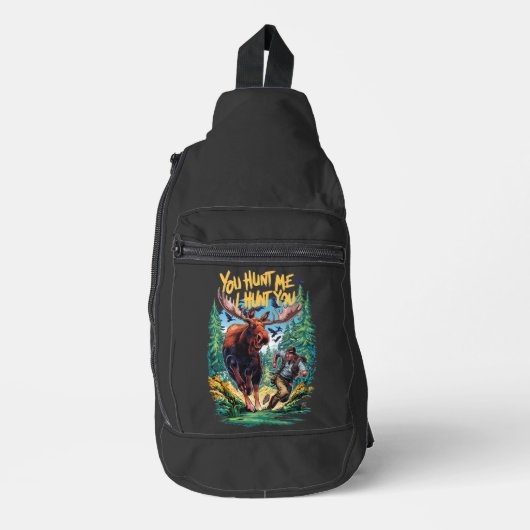 Moose Hunting Sling Bag (Voorkant)