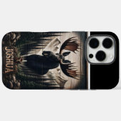 Moose in de Bossen Case-Mate iPhone Case (Achterkant (horizontaal))