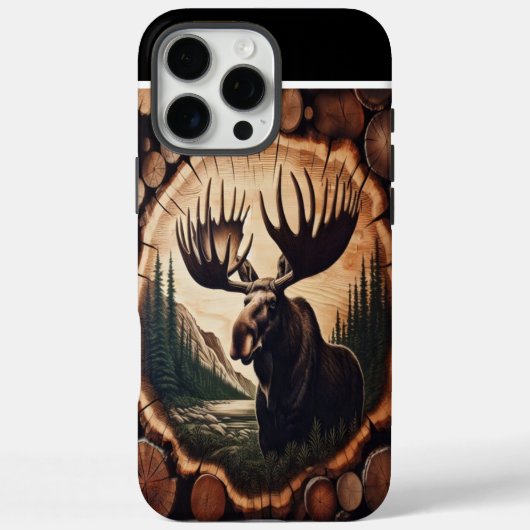 Moose in de Bossen Case-Mate iPhone Case (Achterkant)