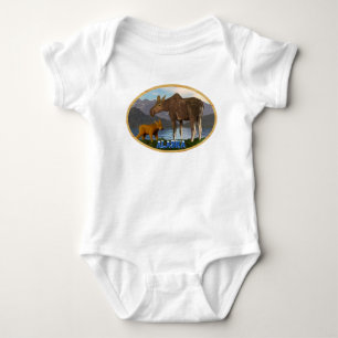 Moose in de Meadow Romper
