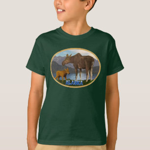 Moose in de Meadow T-shirt
