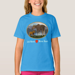 Moose in de Meadow T-shirt