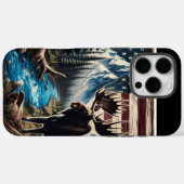 Moose in de wildernis Case-Mate iPhone case (Achterkant (horizontaal))