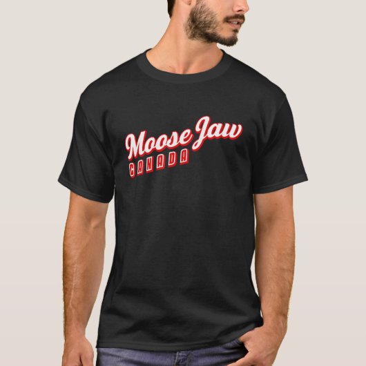 Moose Jaw Canada T-shirt (Voorkant)