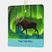 Moose Keramisch Ornament (Links)