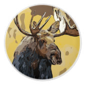 MOOSE KERAMISCHE KNOP (Voorkant)