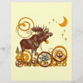 Moose Kerstmis Flyer (Voorkant)