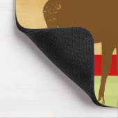 Moose Kerstmis Muismat (Hoek)