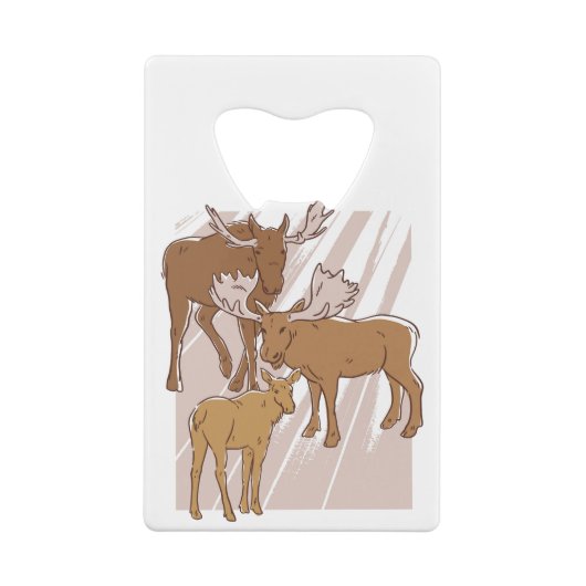Moose Kredietkaart Flessenopener (Achterkant)