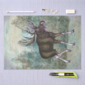 Moose Landscape Scenery Tissuepapier (Craft)