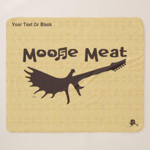 Moose Meat Rock Band Fleece Dekens