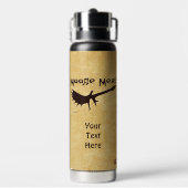 Moose Meat Rock Band Waterfles (Achterkant)