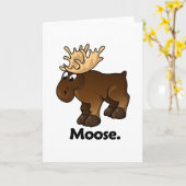 Moose Moose. Kaart (Gele Bloem)