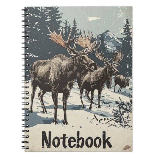 Moose notitieboek (Voorkant)