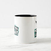 Moose op een snelweg Mok (Center)