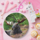 Moose Papieren Bordje (Feest)