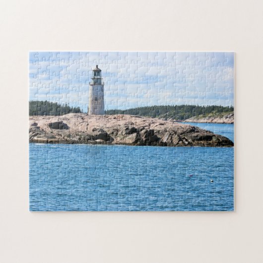 Moose Peak Lighthouse, Maine Legpuzzel (Horizontaal)