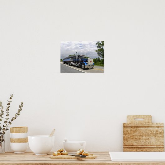 Moose Peterbilt 359 Poster (Keuken)