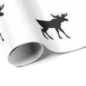 Moose Pictogram Cadeaupapier (Rol Hoek)