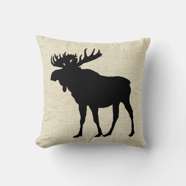 Moose Pillow Kussen (Voorkant)