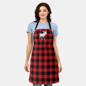 Moose Plaid Check Mountain Schort (Gedragen)