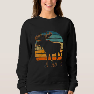 Moose Retro  80s Style Canada Dier Trui