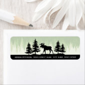 Moose Return-adreslabels Etiket (Insitu)