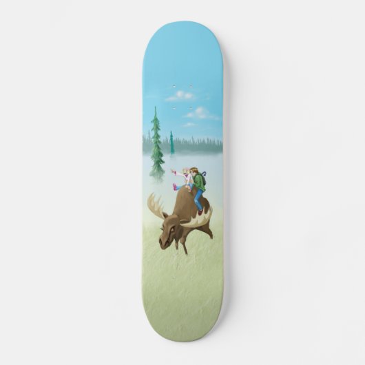 Moose Riders, Page 1 Skateboard (Recto)