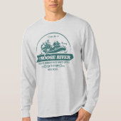 Moose River (rafting2) T-shirt (Voorkant)