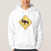 Moose Road Sign Hoodie (Voorkant)
