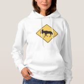 Moose Road Sign Hoodie (Voorkant)