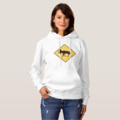 Moose Road Sign Hoodie (Voorkant volledig)