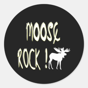 Moose Rock ! Autocollant