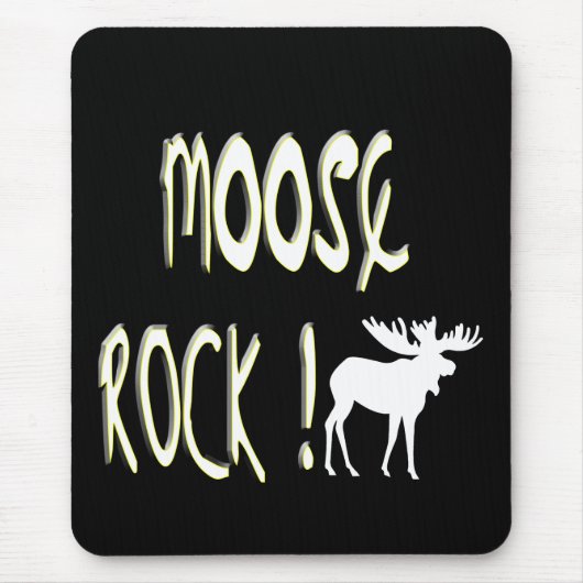Moose Rock! Mousepad Muismat (Voorkant)