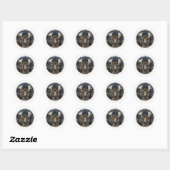 Moose Ronde Stickers (Vel)