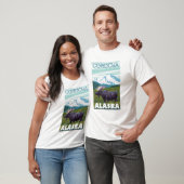 Moose Scene - Cordova, Alaska T-shirt (Unisex)