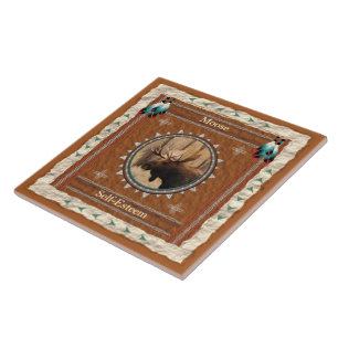 Moose - Self-Esteem - Ceramic Tile Tegeltje