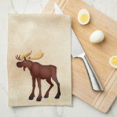 Moose - Serviette de cuisine (Quart Plié)